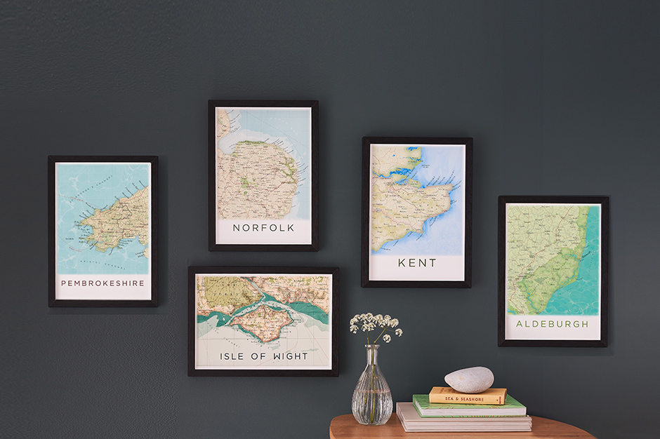 Custom Map Prints